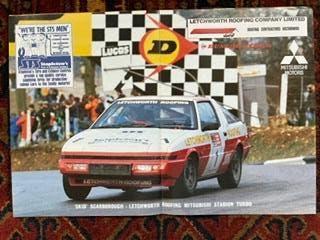 Poster Mitsubishi Starion Turbo, Ophalen of Verzenden, Zo goed als nieuw, Auto's