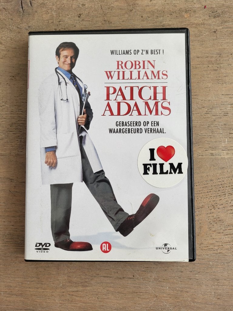 DVD Patch Adams - Robin Williams, Cd's en Dvd's, Alle leeftijden, Ophalen of Verzenden, Zo goed als nieuw, Komedie
