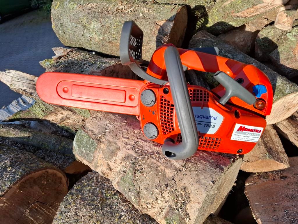 Husqvarna T525 tophandle kettingzaag - Zo goed als nieuw, Tuin en Terras, Hand-tuingereedschap, Ophalen of Verzenden