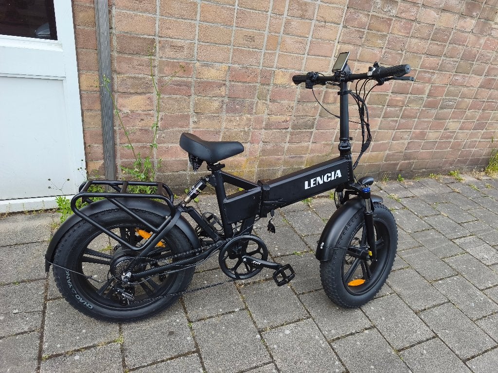 NIEUWE OPKLAPBARE FATBIKE ENGWE.ALS SHOWMODEL GEBRUIKT, Fietsen en Brommers, Nieuw, 47 tot 51 cm, 50 km per accu of meer, Ophalen