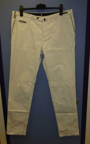 PT01 ecru witte broek pantalon Garment Dyed mt 58 nr 32996