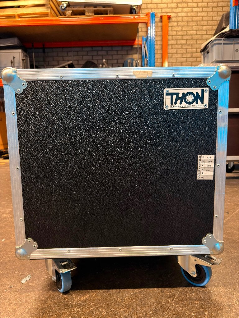 19" rack flightcase  10U — shockmount, op wielen, Ophalen of Verzenden, Zo goed als nieuw, Overige instrumenten, Flightcase