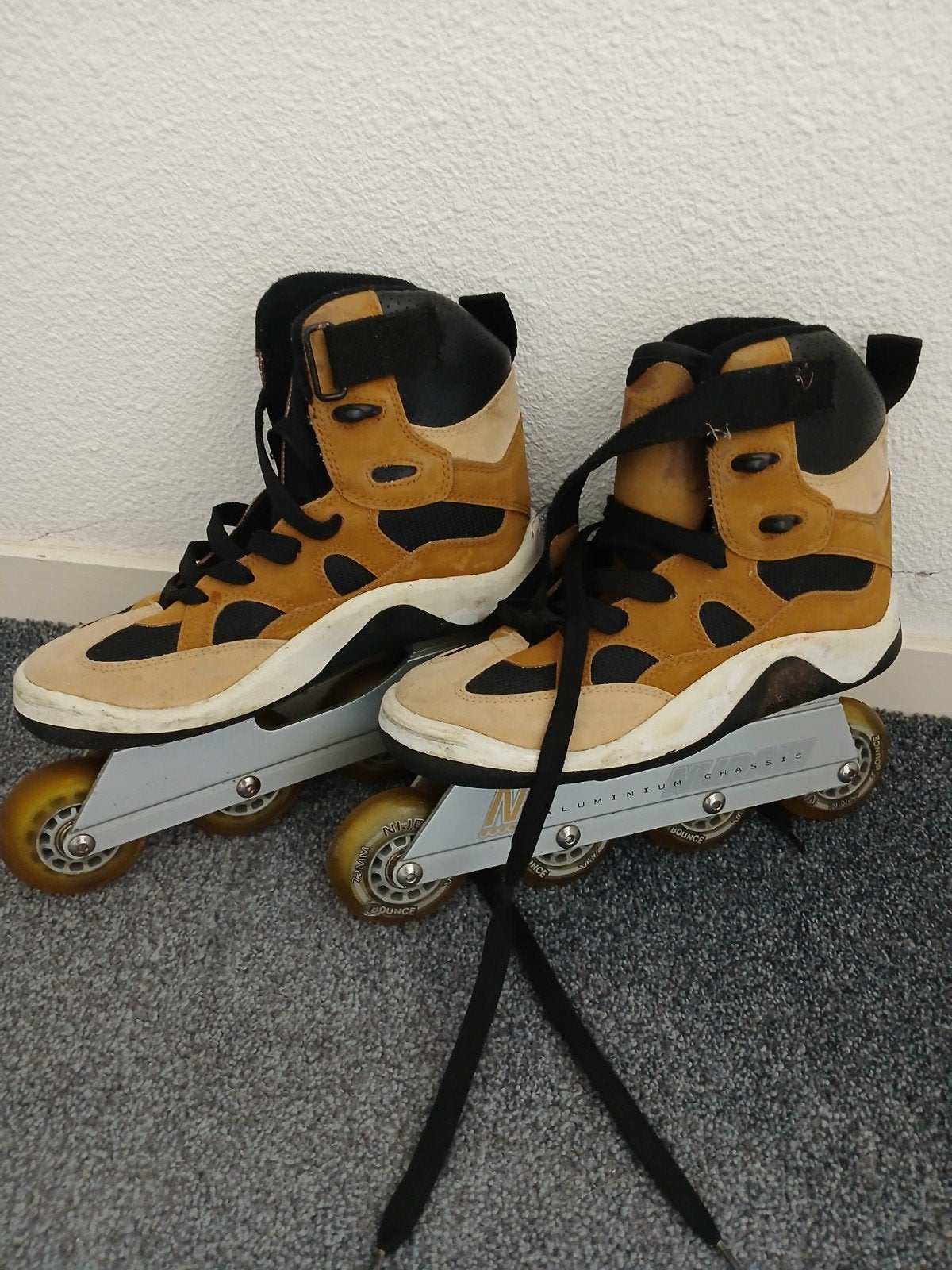 Nijdam inline skates met aluminium chassis maat 38, Dames, Nieuw, Inline skates 4 wielen, Ophalen