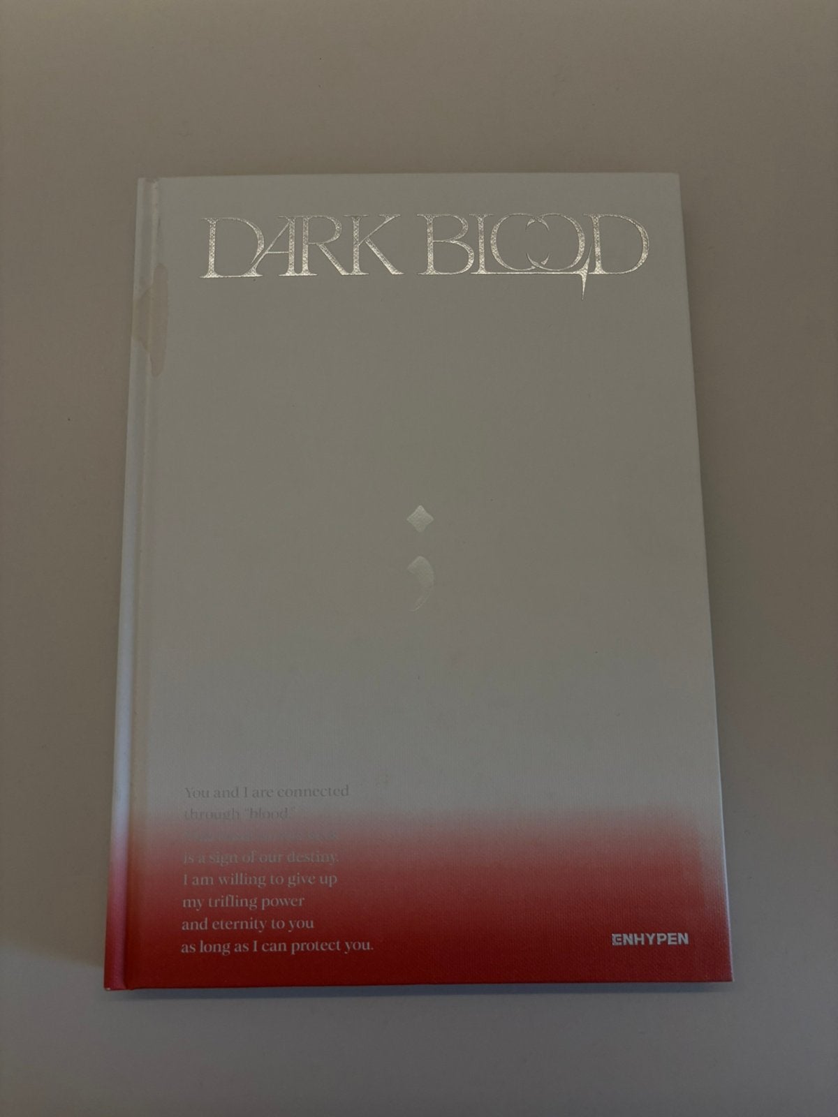 ENHYPEN DARK BLOOD: new ver., Ophalen of Verzenden, Gebruikt