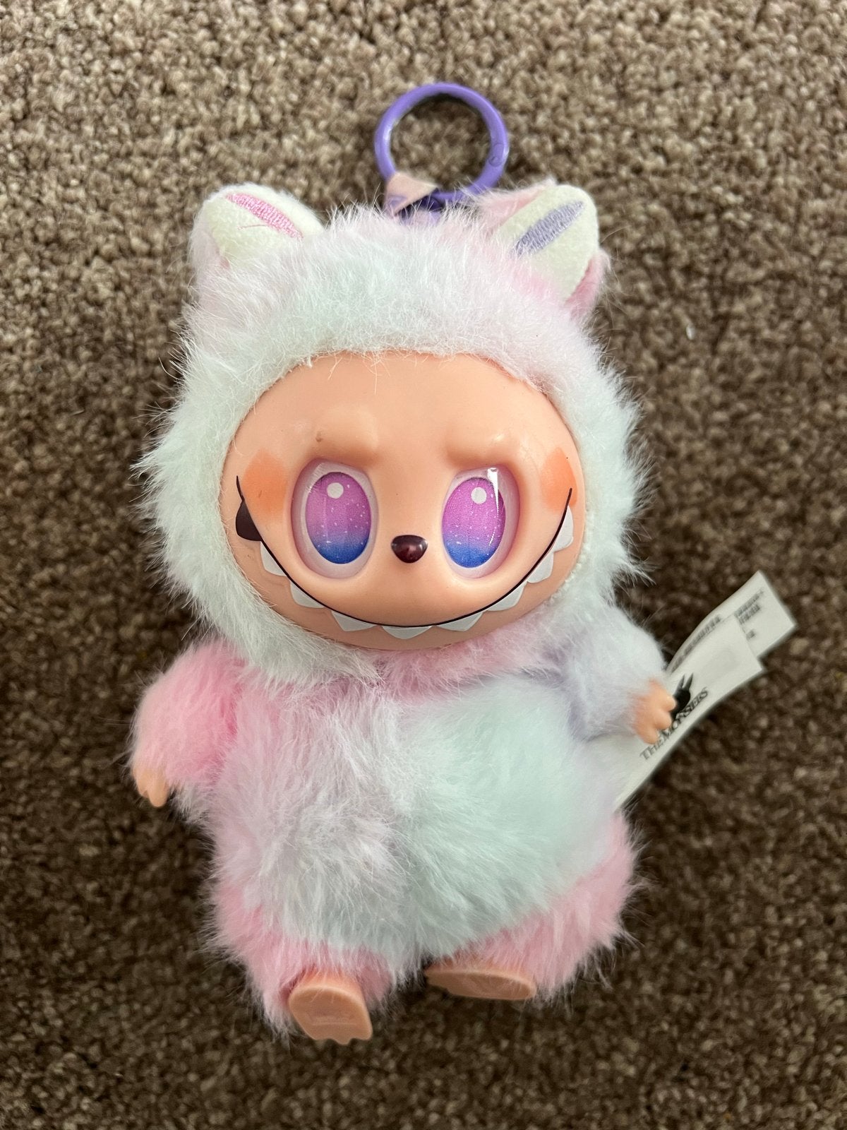 Pop Mart The Monsters Labubu sleutelhanger pluche, Kinderen en Baby's, Overige merken, Overige karakters, Overige typen, Ophalen of Verzenden