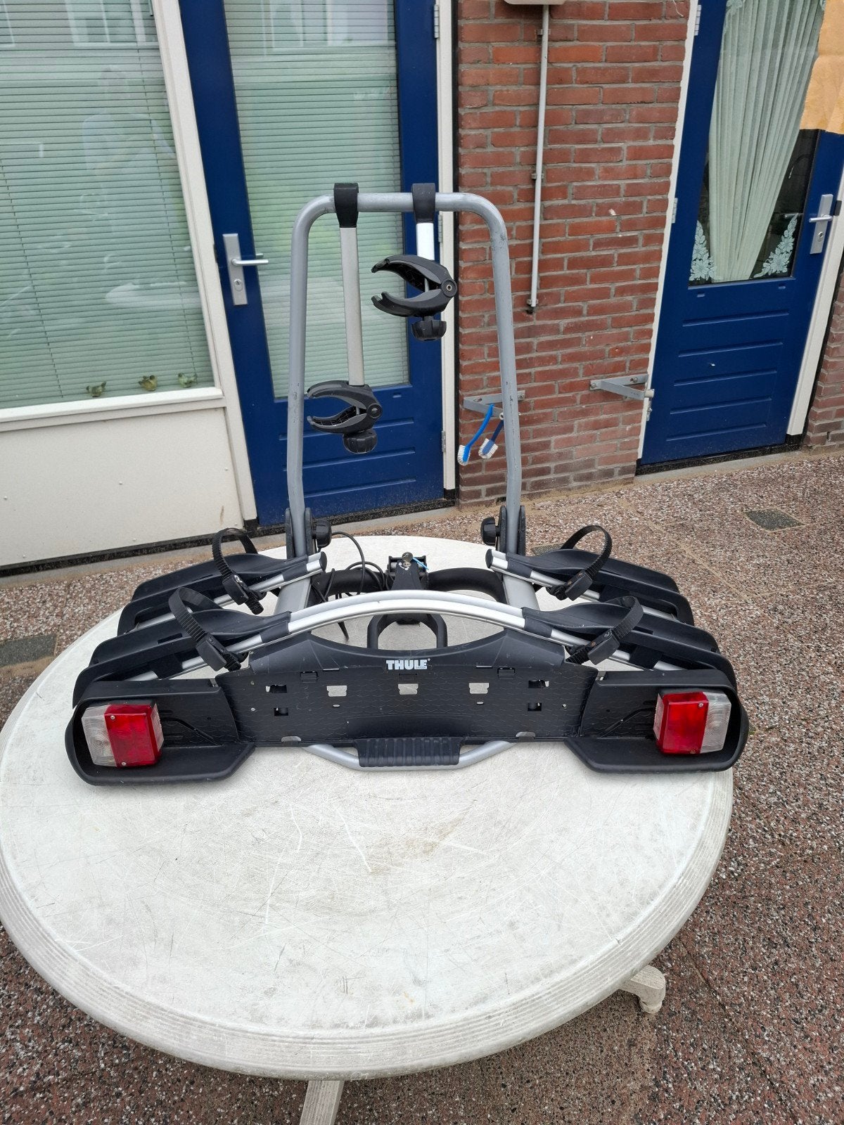 Thule Euroway 921  Fietsendrager voor 2 fietsen, Ophalen, 2 fietsen, Gebruikt, Trekhaakdrager