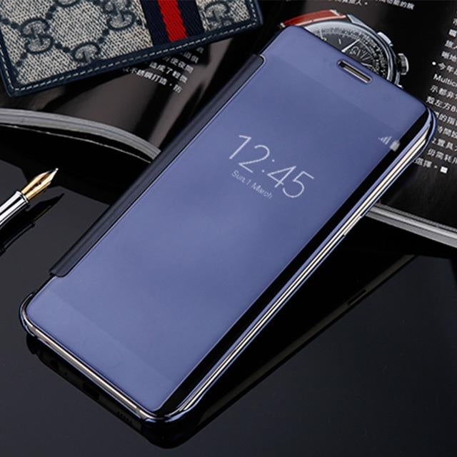 Clear View Cover Set voor Galaxy Note 8 _ 4x kleuren, Verzenden, Nieuw, Hoesje of Tasje