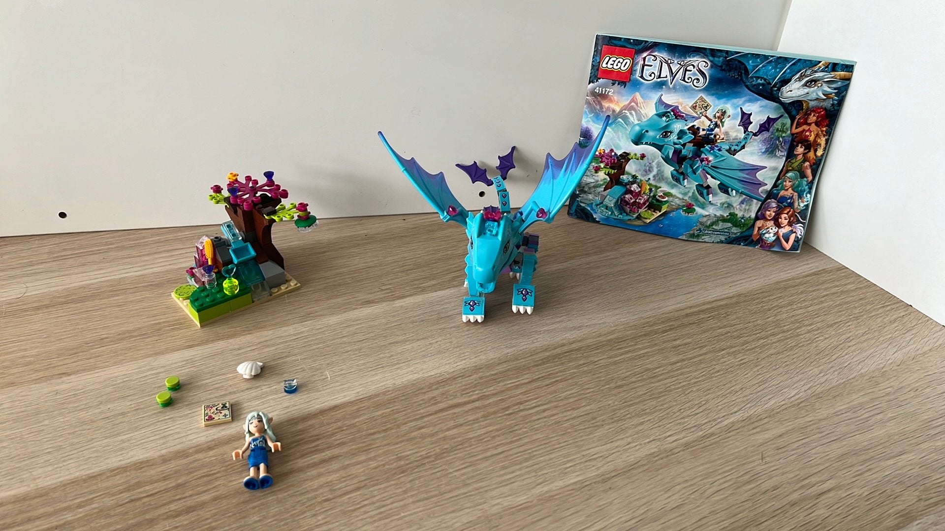 Lego Elves 41172 the Water Dragon Adventure, Gebruikt, Overige thema's, Lego, Ophalen of Verzenden