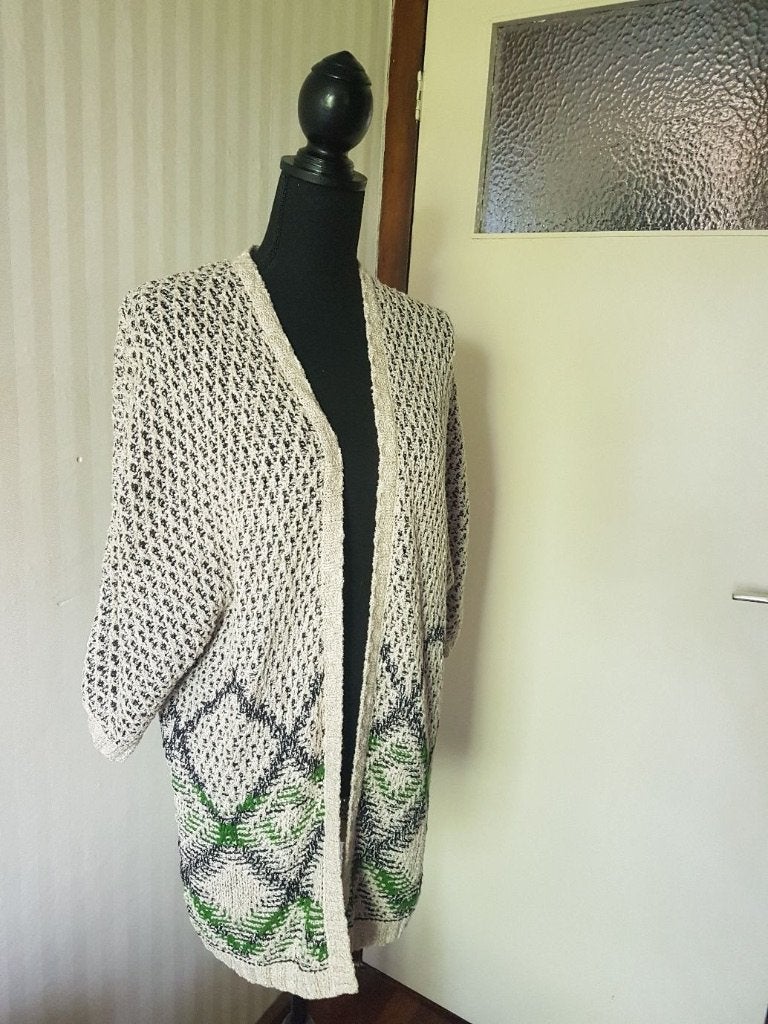 Zgan mooi degelijk dikker boho Ibiza stijl Steps vest S M, Kleding | Dames, Truien en Vesten, Verzenden, Beige, Zo goed als nieuw