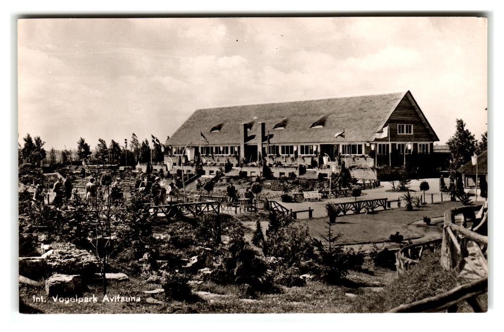 Alphen a.d. Rijn, Int. Vogelpark Avifauna - Overzicht, Verzenden, 1940 tot 1960, Ongelopen, Noord-Holland