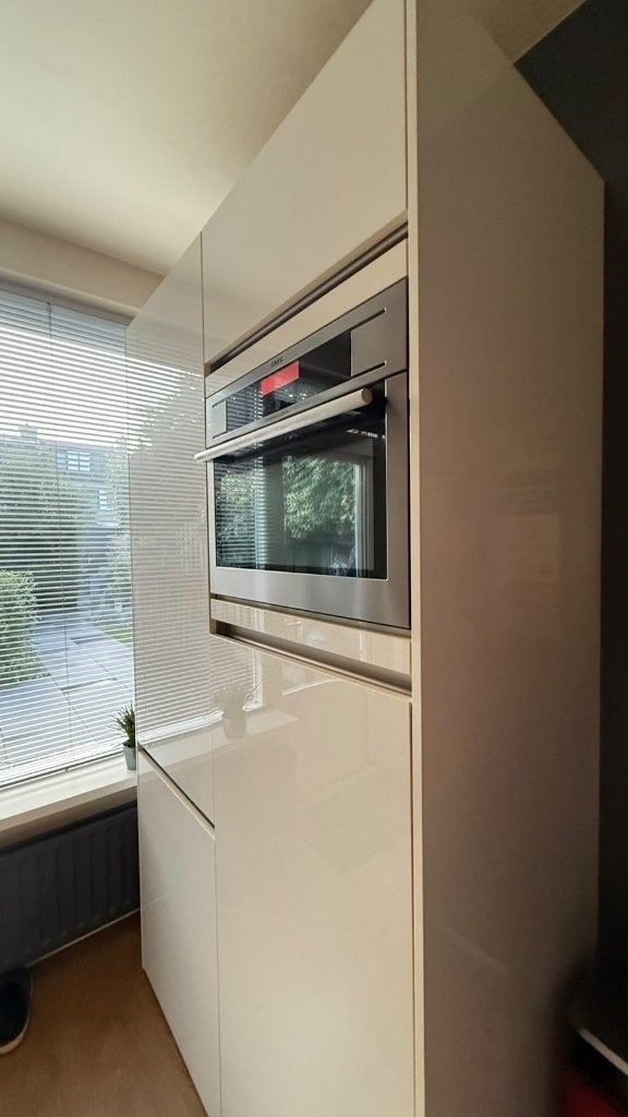 Complete moderne witte keuken, Ophalen, Gebruikt, U-keuken, Wit