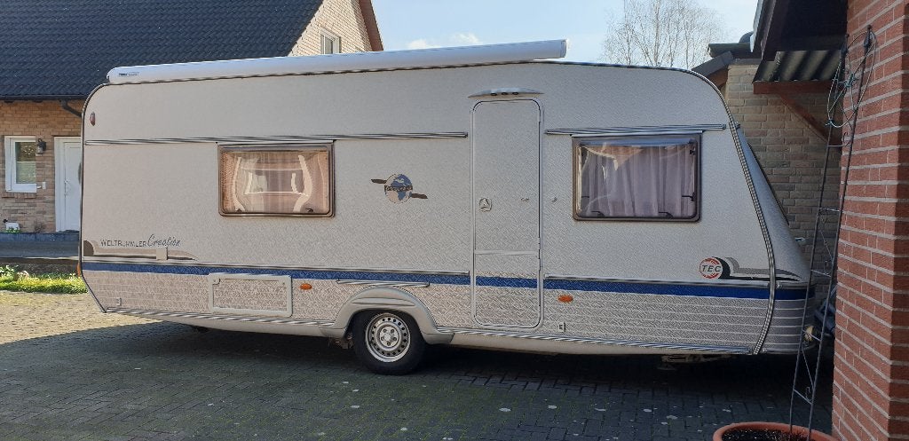 Caravan TEC Weltbummler 555 K1, T.E.C., Rondzit, 2 aparte bedden, Particulier