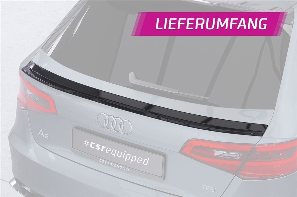 Achterklep Spoiler Geschikt Voor Audi A3 / S3 / RS3 8V HF124, Verzenden, Automotive Parts, A.parts@hotmail.nl, Trasmolenlaan 12 3447 GZ Woerden