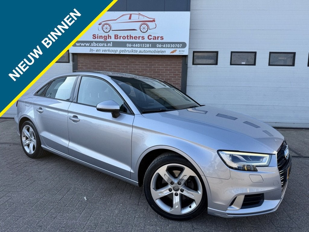 Audi A3 Limousine 1.0 TFSI Sp.L.Ed/Nap/Pano/Pdc/Inruil mog!, Auto's, 1160 kg, Gebruikt, Euro 6, 116 pk