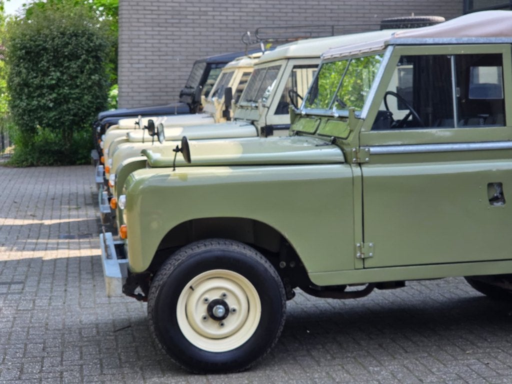 Land Rover 1980 Groen, 74 pk, Zwart, 1494 kg, 7 stoelen