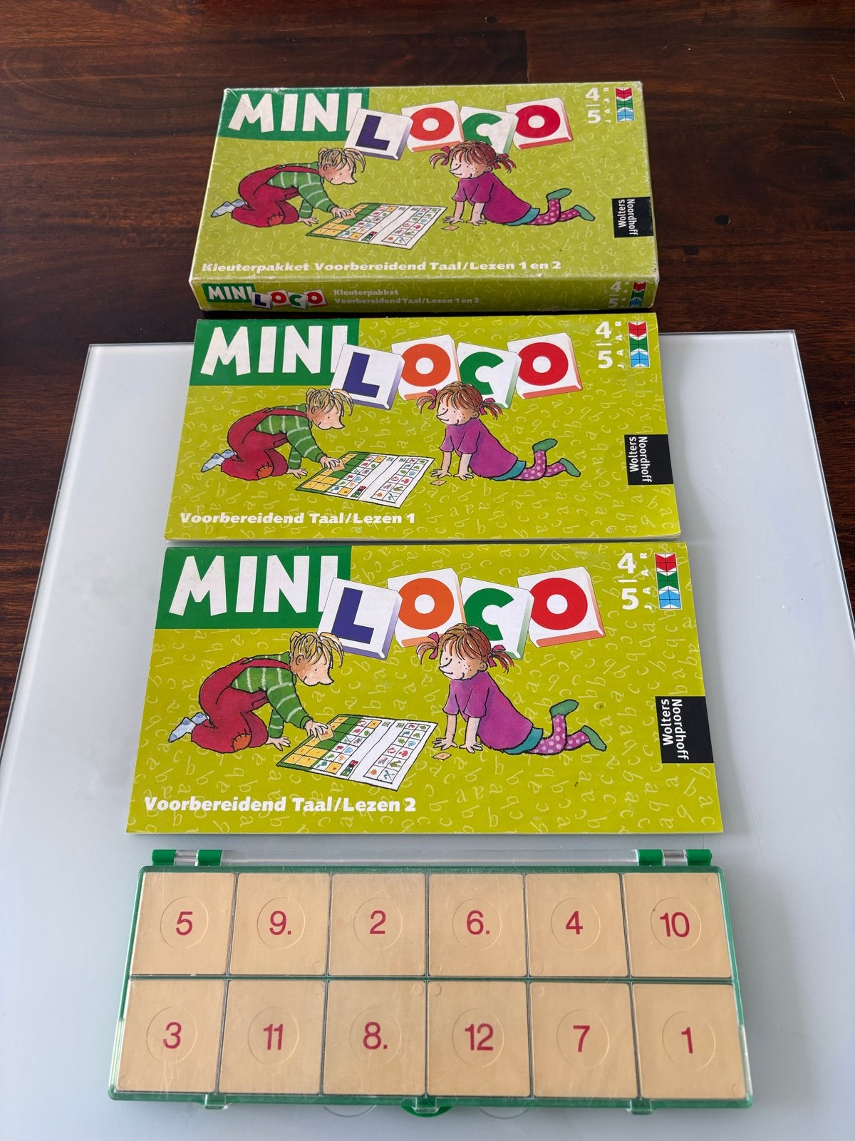 Mini Loco Kleuterpakket Voorbereidend Taal/Lezen 1 en 2, Ophalen of Verzenden, Gebruikt, Taal en Lezen