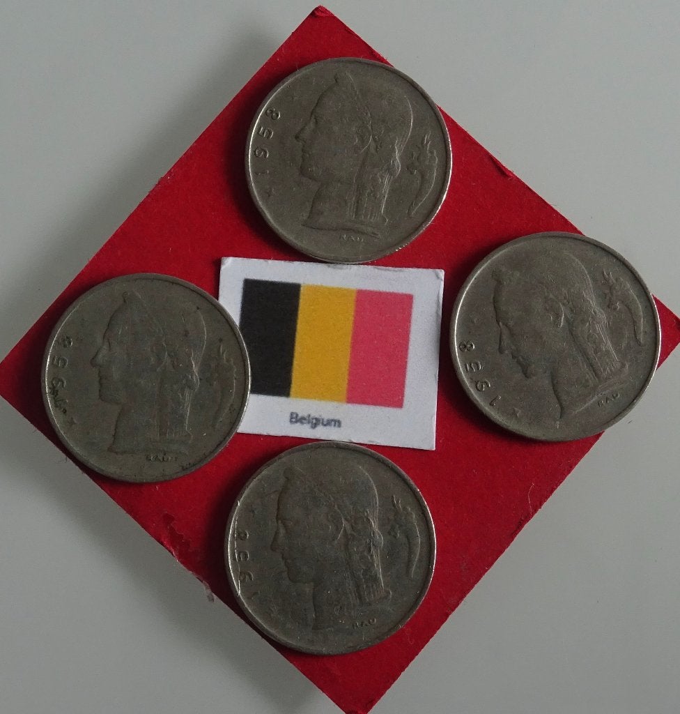 Munten Belgium, Verzenden, Overige landen