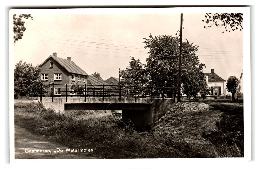 Gaanderen, "De Watermolen", Verzenden, 1940 tot 1960, Ongelopen, Gelderland