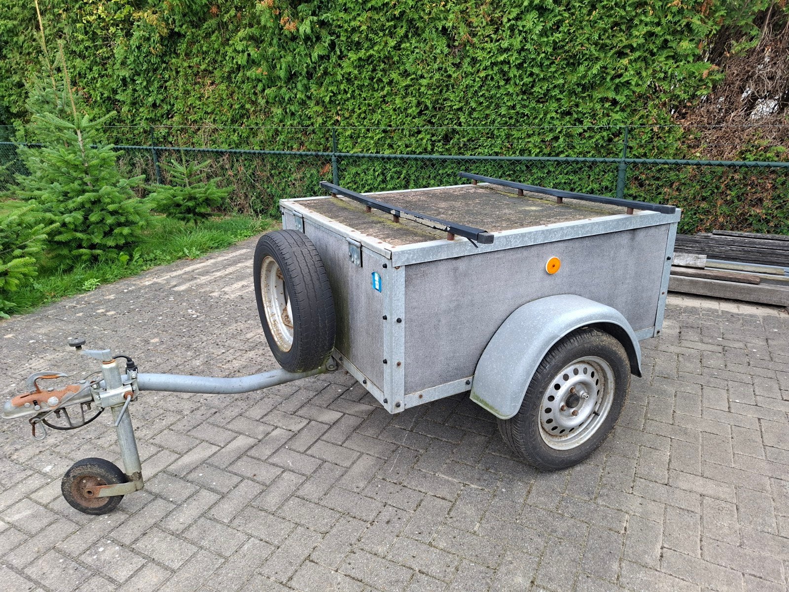 Aanhangwagentje, Ophalen, Gebruikt