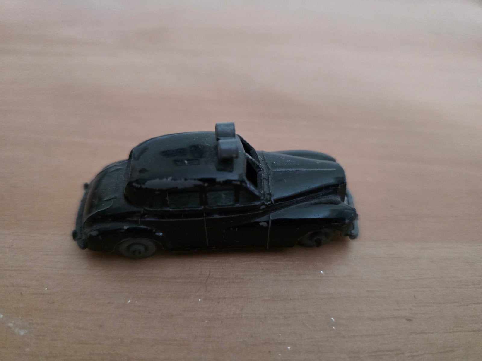 Zeldzame Vintage Budgie/Morestone No. 5 Wolseley Politieauto, Ophalen of Verzenden, Gebruikt