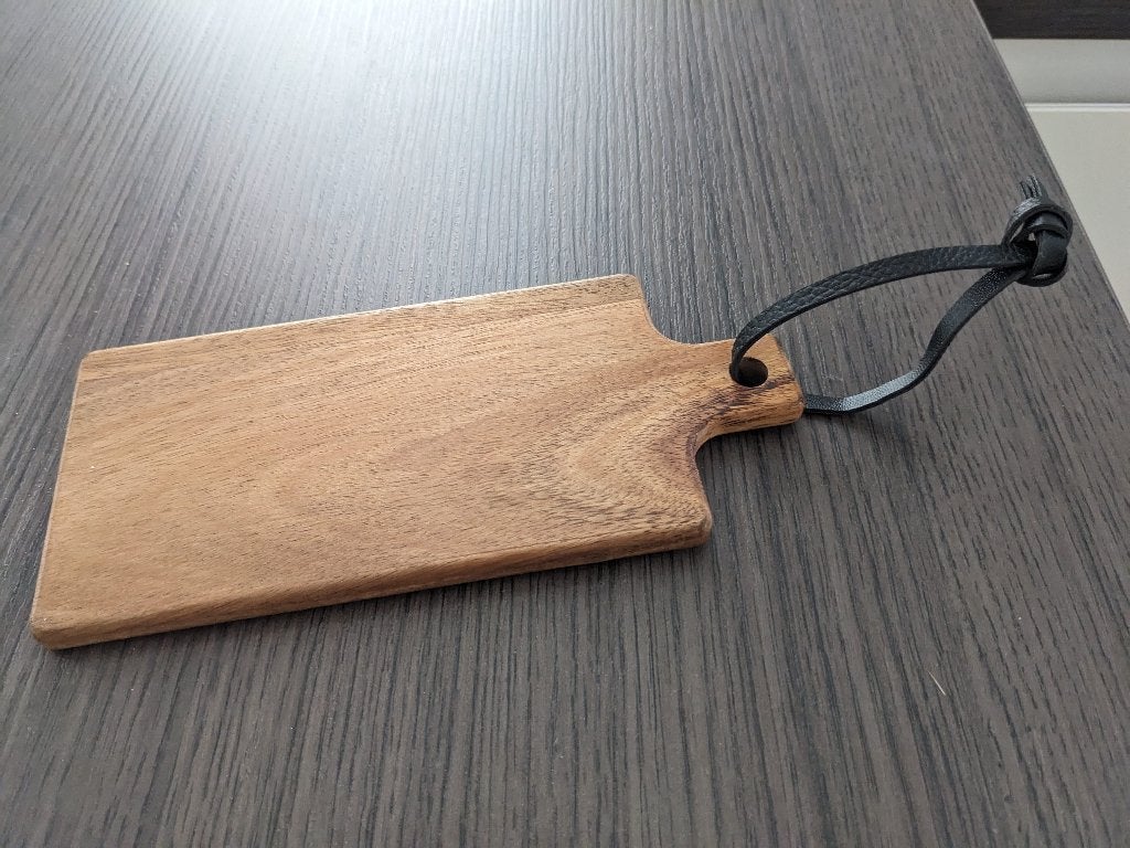 Mini dienblad met touwtje, Nieuw, Ophalen of Verzenden, Overige typen, Afgeronde hoeken