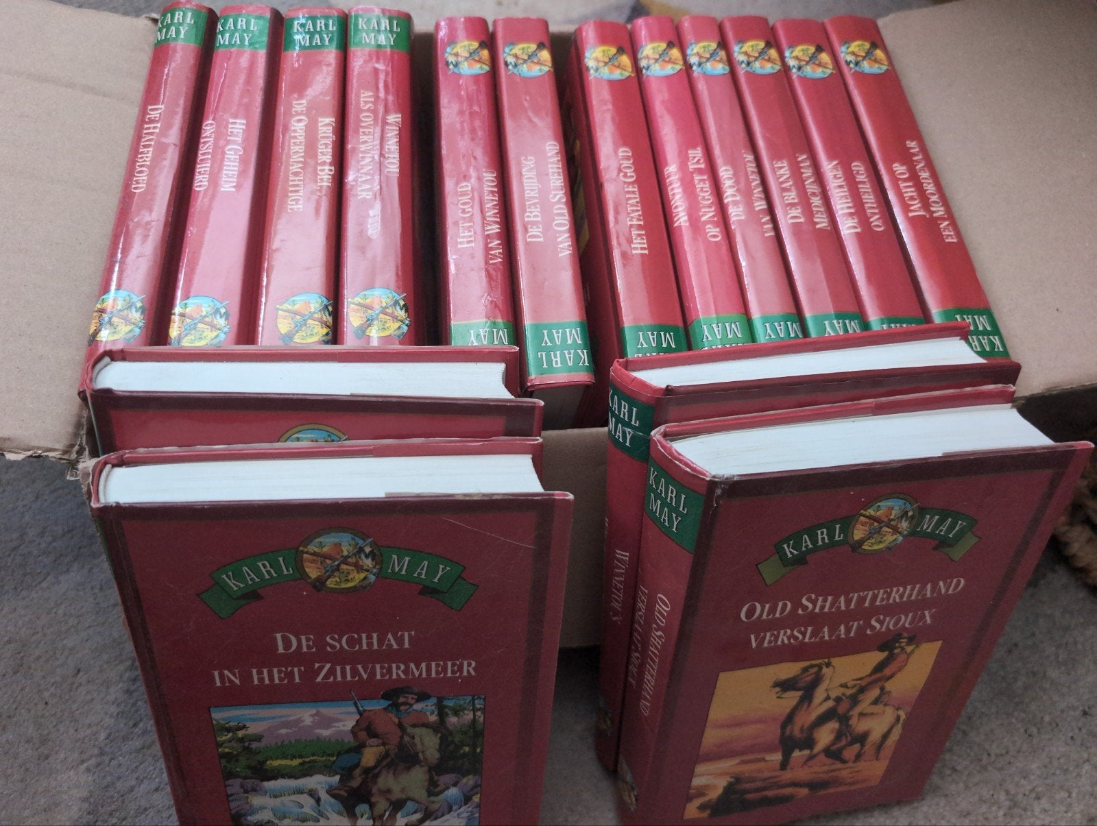Karl May boeken, Ophalen, Gelezen, Populaire fictie