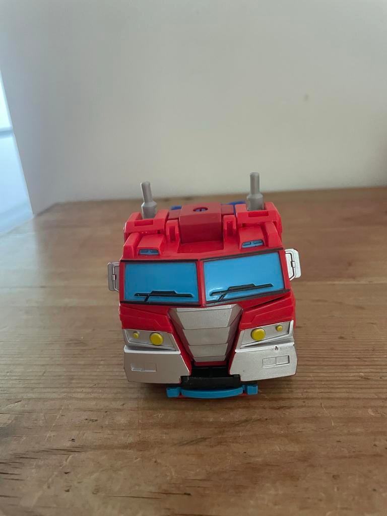 Transformers Optimus Prime speelgoedfiguur, Ophalen of Verzenden, Gebruikt