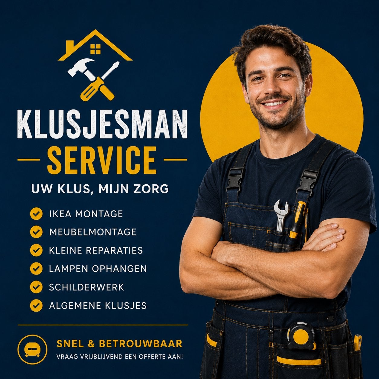 Klusjesman Nederland | IKEA Montage & Klusservice, Eén persoon