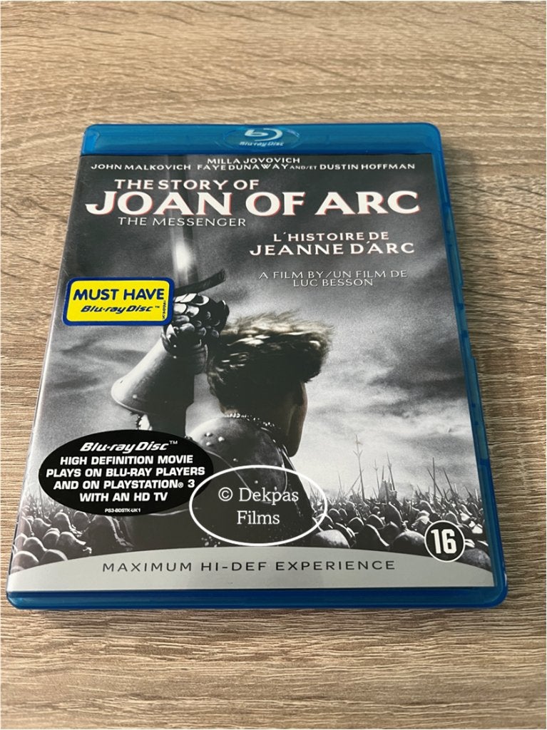 Blu-ray Joan of Arc / The Story of Joan of Arc The Messenger, Avontuur, Vanaf 16 jaar, Film, Ophalen of Verzenden