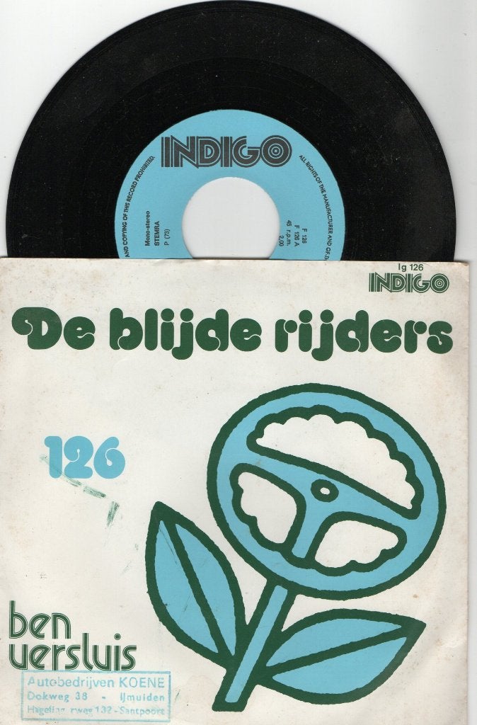 Ben Versluis – De Blijde Rijders, Ophalen of Verzenden, Gebruikt, 7 inch, Overige genres