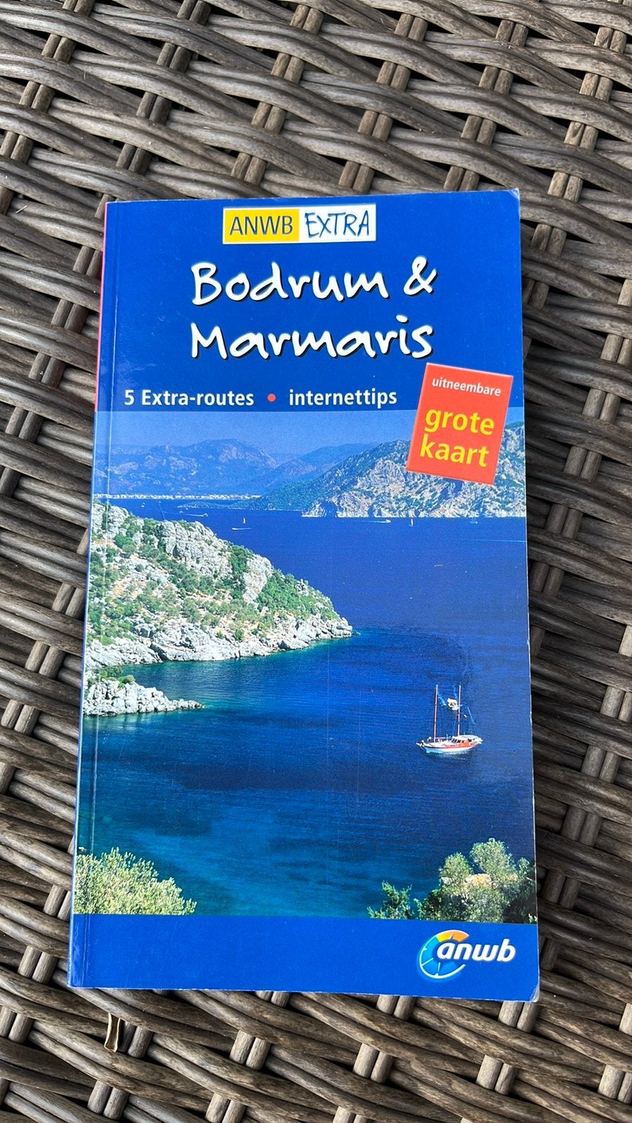 Bodrum- Marmaris ANWB reisboek, 2000 tot heden, Ophalen of Verzenden, Nederland, Landkaart