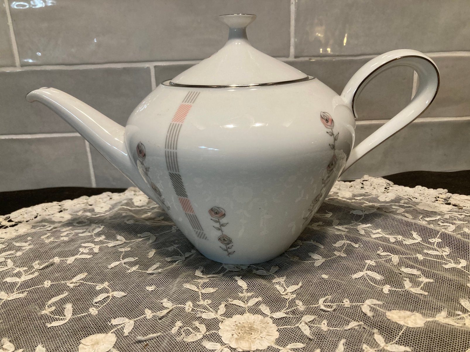 Vintage theepot Heinrich (080925), Gebruikt, Overige typen, Ophalen of Verzenden, Overige stijlen