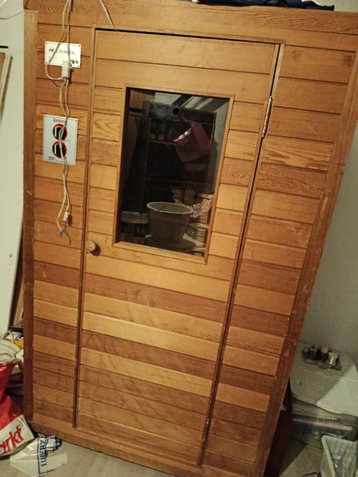 Infrarood sauna - Compact en compleet, Sport en Fitness, Sauna, Ophalen, Gebruikt, Infrarood, Complete sauna