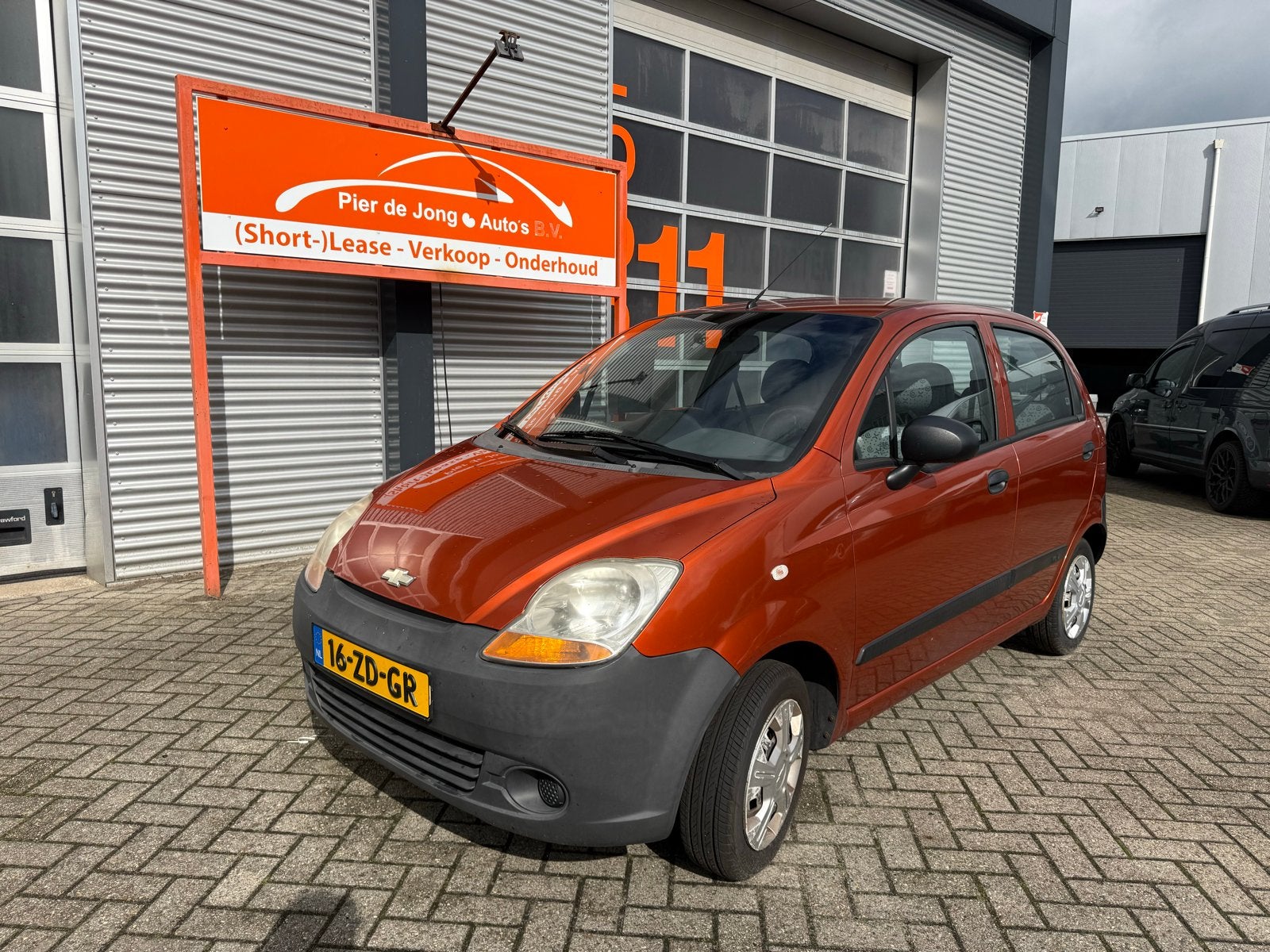 Chevrolet Matiz 0.8 31-12-2007 116939 km. nieuwst. apk10-27, Voorwielaandrijving, Stof, Bruin, Origineel Nederlands
