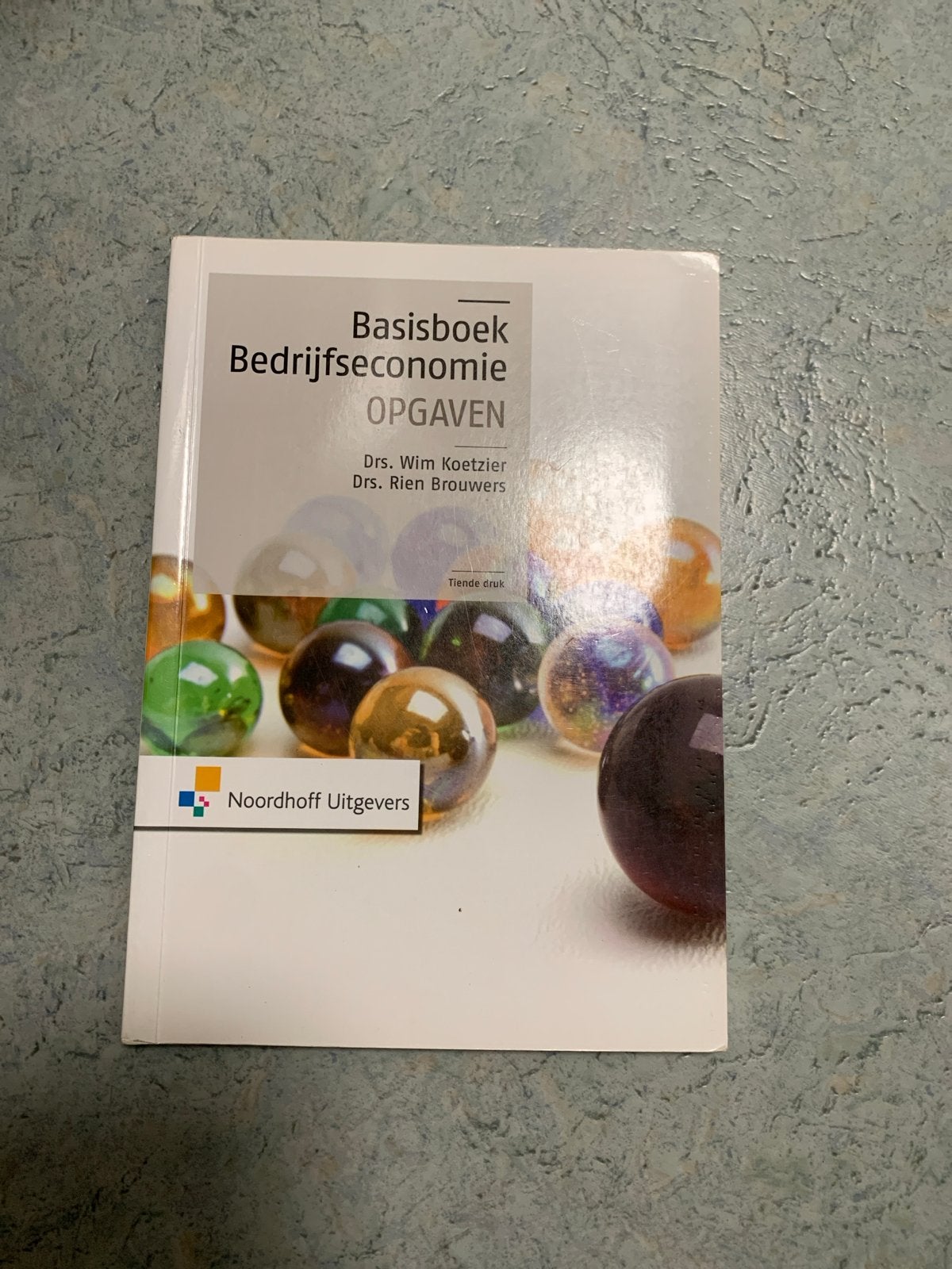 Basisboek Bedrijfseconomie OPGAVEN - Tiende druk, Ophalen of Verzenden, Gamma, Nieuw, HBO