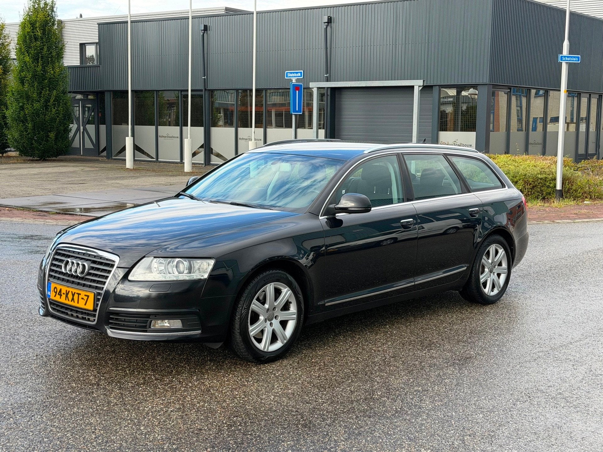 Audi A6 Avant 2.0 TDI Business Edition Aut. Navi Trekhaak, Euro 5, Gebruikt, Zwart, Origineel Nederlands