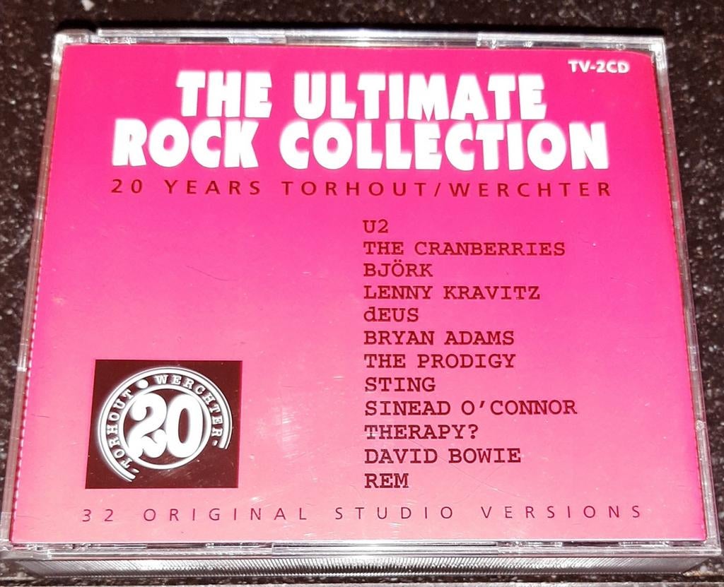 The ultimate rock collection 20 years Torhout/Werchter 2cd, Ophalen of Verzenden, Zo goed als nieuw, Pop, Boxset