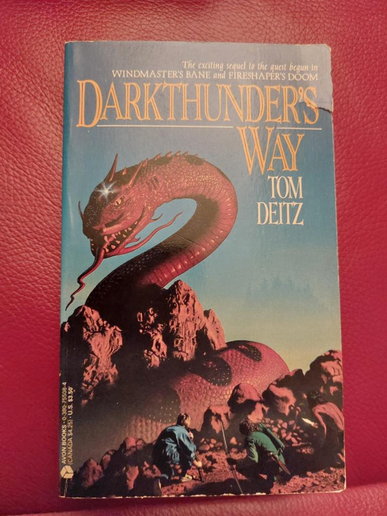 Darkthunder's Way - Tom Deitz (Fantasy Boek), Ophalen of Verzenden