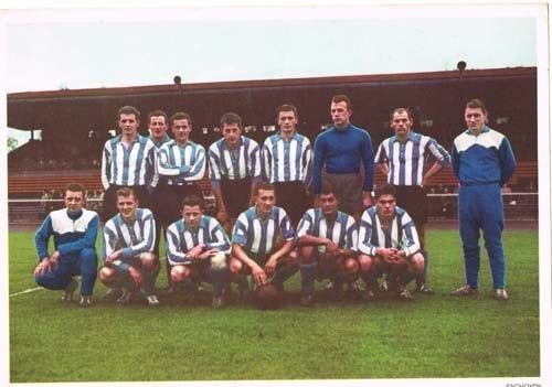 Voetbalplaat Eindhoven 1e Divisie A 1958/1959, Ophalen of Verzenden, Gebruikt, Overige binnenlandse clubs, Poster, Plaatje of Sticker