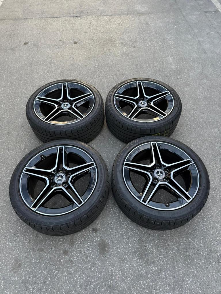 Originele Mercedes CLS AMG C257 velgen met All Season banden, Auto-onderdelen, Banden en Velgen, Banden en Velgen, Nieuw, All Season