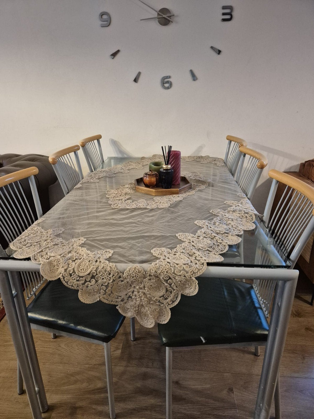 Eet tafel, Ophalen, Gebruikt, 50 tot 100 cm, Vijf personen of meer