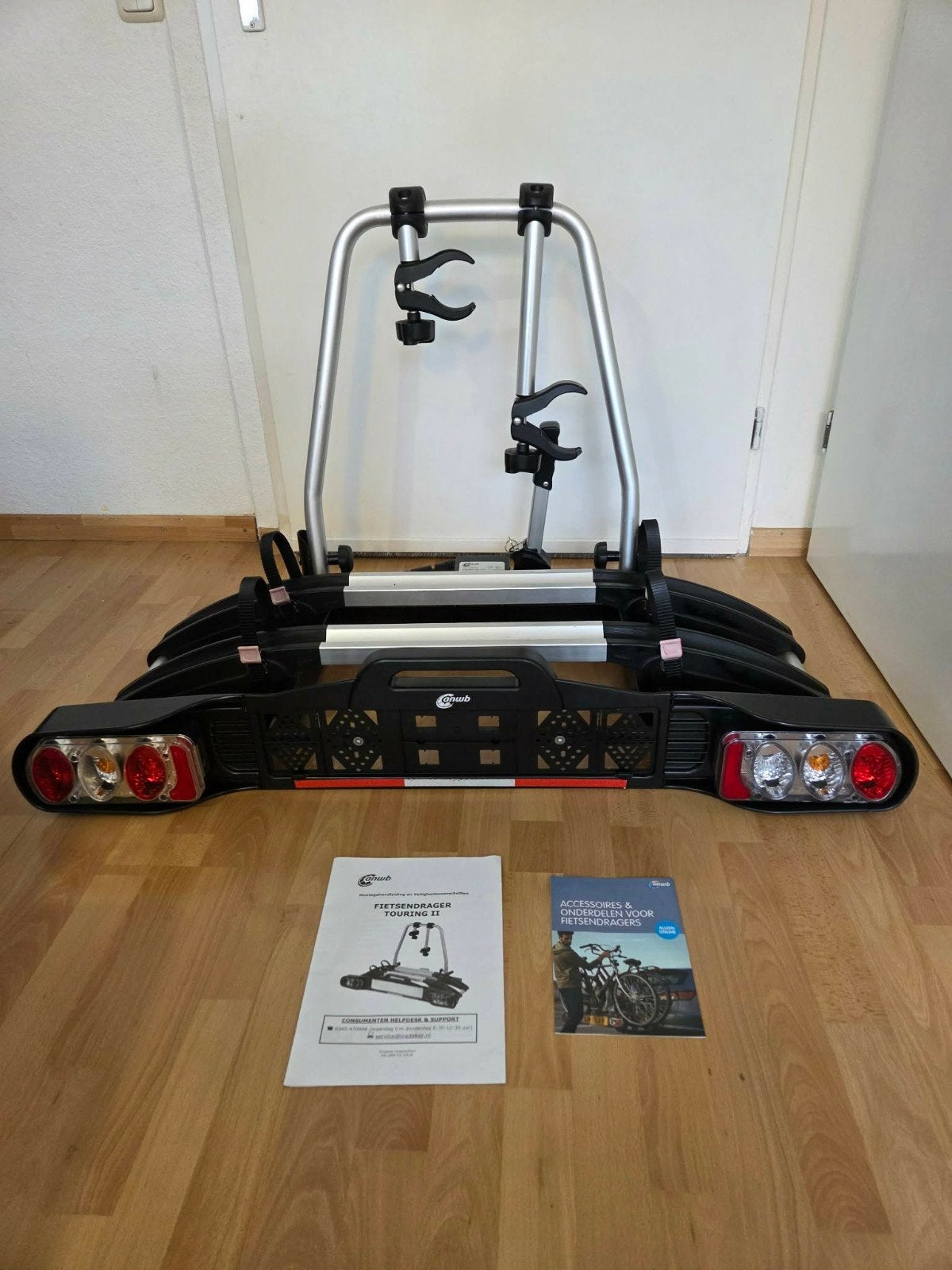 ANWB Touring II Fietsendrager-Kantelbaar Z.G.A.N, Auto diversen, Ophalen, Zo goed als nieuw, Trekhaakdrager