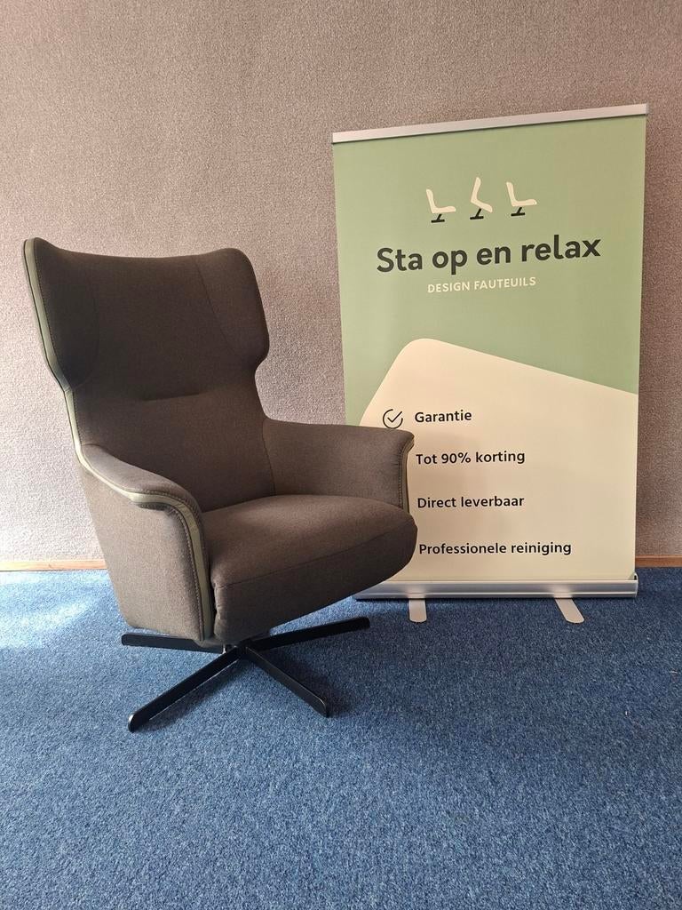 Elektrische relax fauteuil Prominent als nieuw op accu 🔋, Minder dan 75 cm, Hoofdstraat 60 Schijndel, Ophalen of Verzenden, Zo goed als nieuw