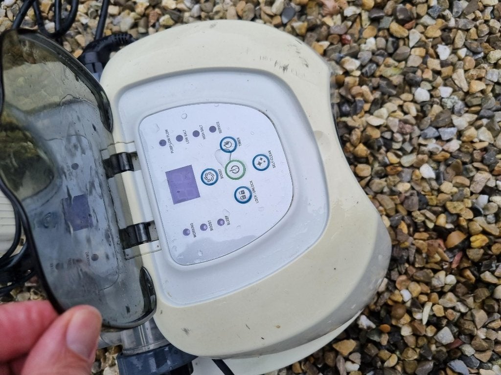 Intex Zoutwatersysteem Groot  (werkt goed), Tuin en Terras, Zwembad-toebehoren, Ophalen of Verzenden