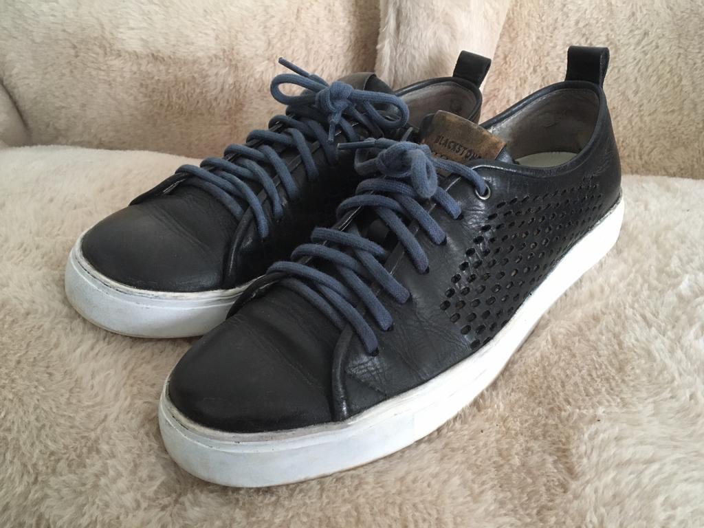 Blackstone Sneakers, Black, UK 7.5 EU 41, Blackstone, Zwart, Ophalen of Verzenden, Sneakers of Gympen