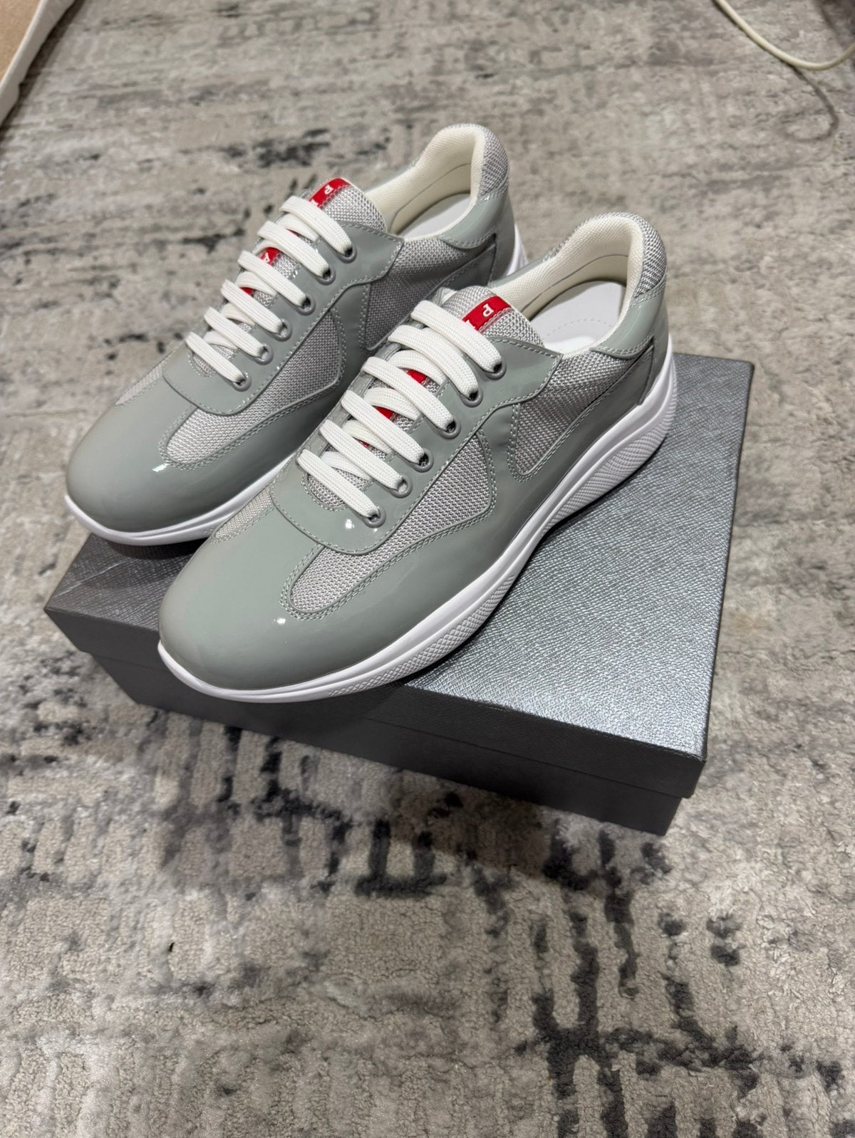 Prada Sneakers Zwart/Wit - Maten 40-45, Ophalen of Verzenden, Nieuw, Zwart, Sneakers of Gympen