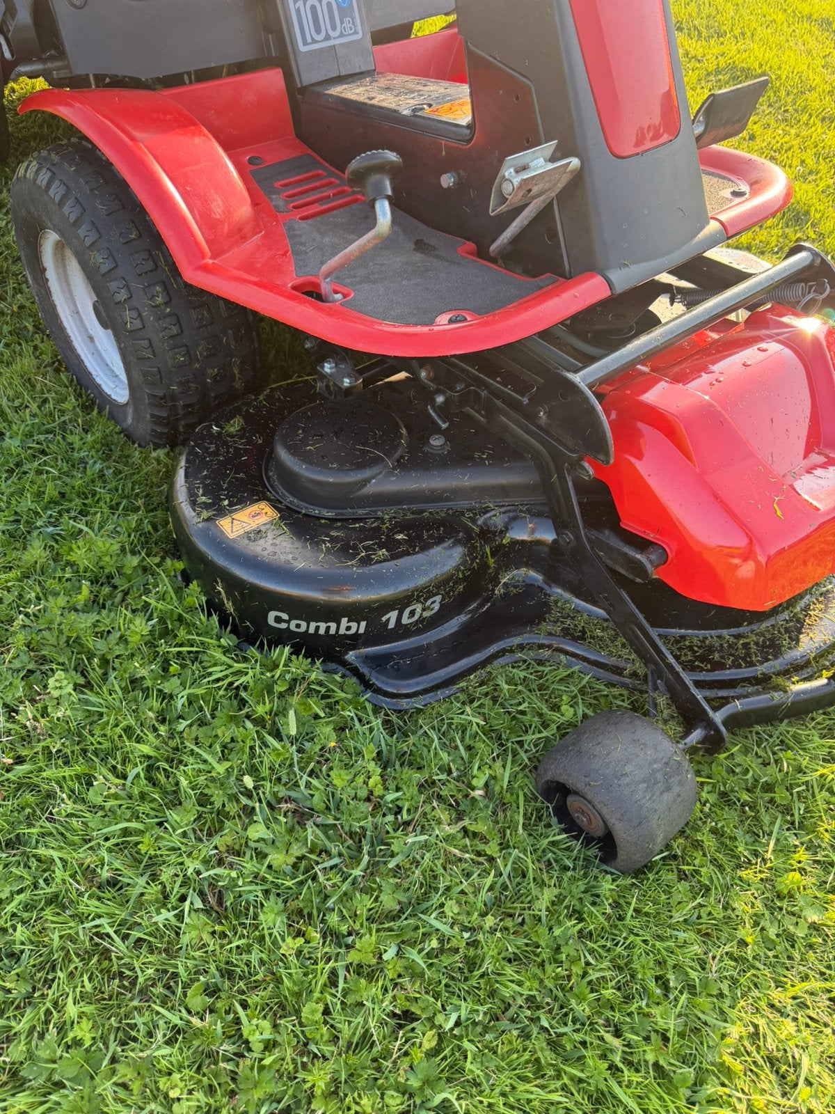 Jonsered frontmaaier 4x4, Ophalen of Verzenden, Gebruikt, Mulchfunctie, 90 tot 120 cm