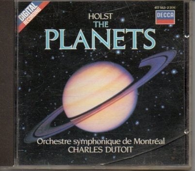 Holst - The Planets - Orchestre de Montréal / Ch.Dutoit, Overige componisten, Modernisme tot heden, Ophalen of Verzenden, Zo goed als nieuw