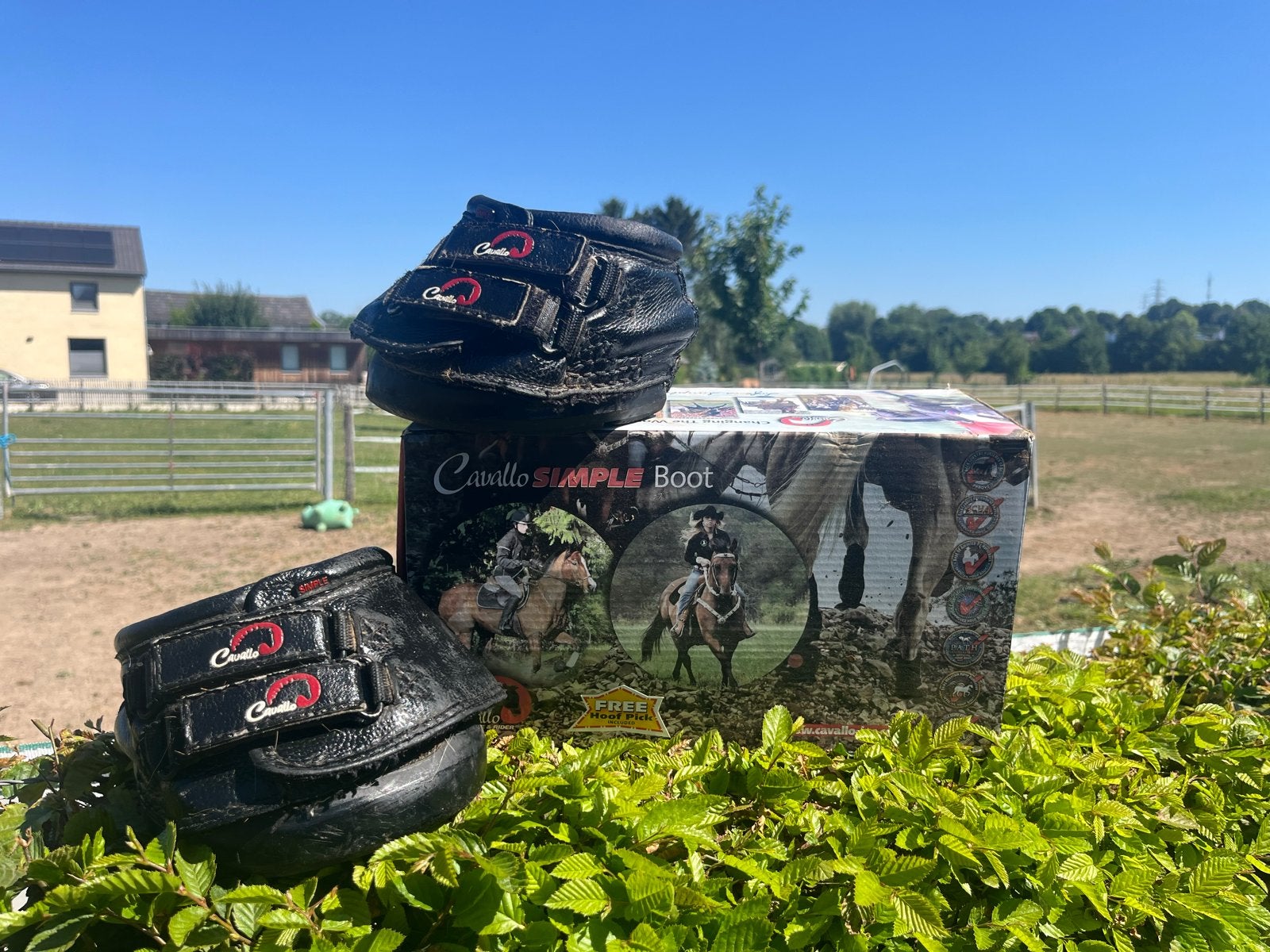 Cavallo hoefschoenen maat 3, Dieren en Toebehoren, Ophalen of Verzenden, Gebruikt