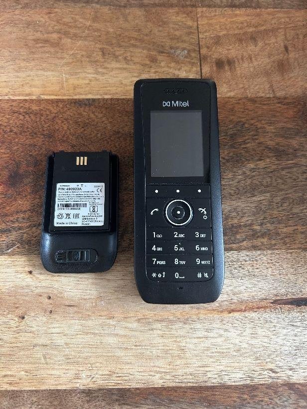 ☎️ Mitel 5634 WIFi WH2 Dect handset accu 51309245 ☎️, Ophalen of Verzenden, Refurbished, 1 handset